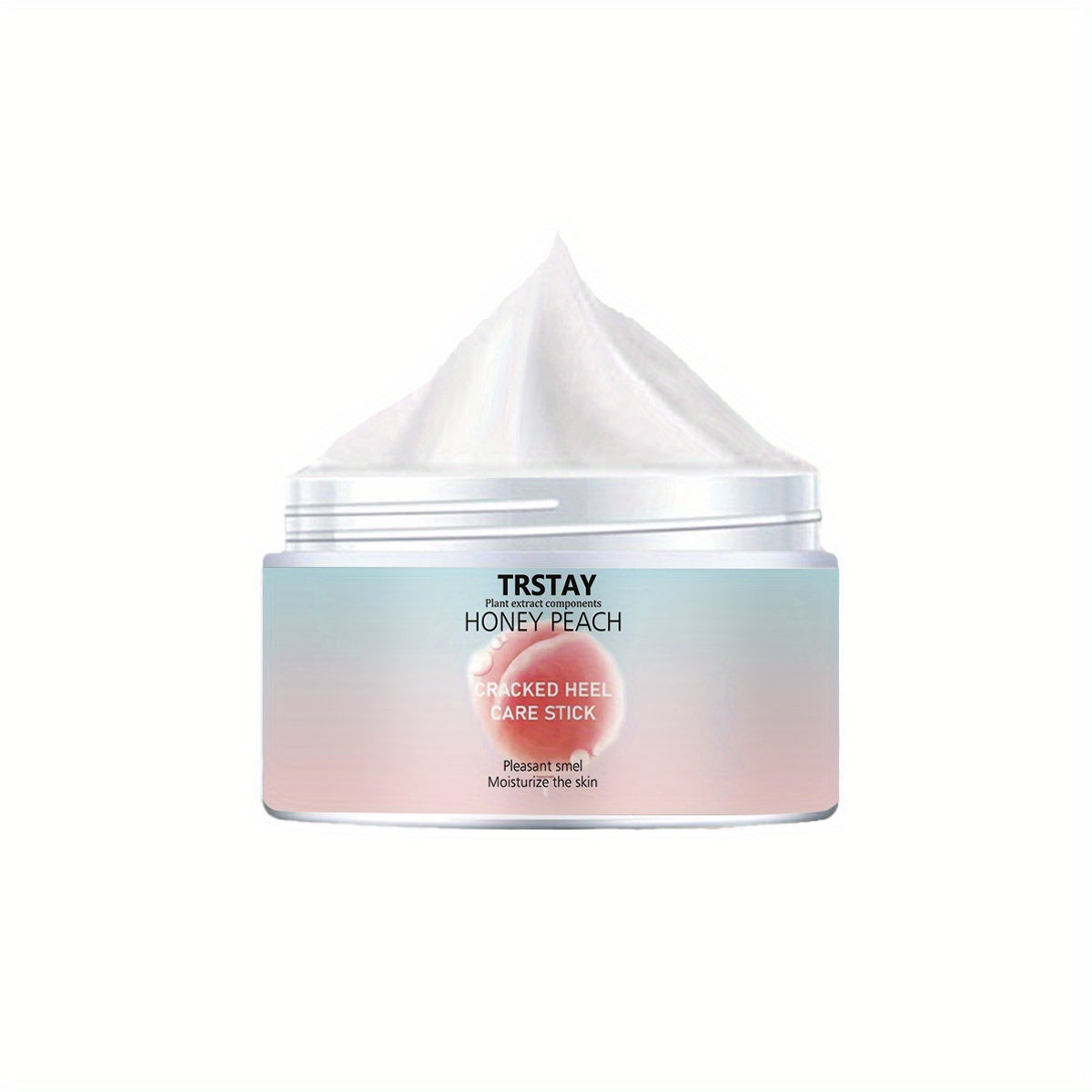 Peach Foot Cream, made from plant extracts, gently moisturizes and cares for hands and feet. Cleverly designed and consistently used, it leaves your feet soft and smooth