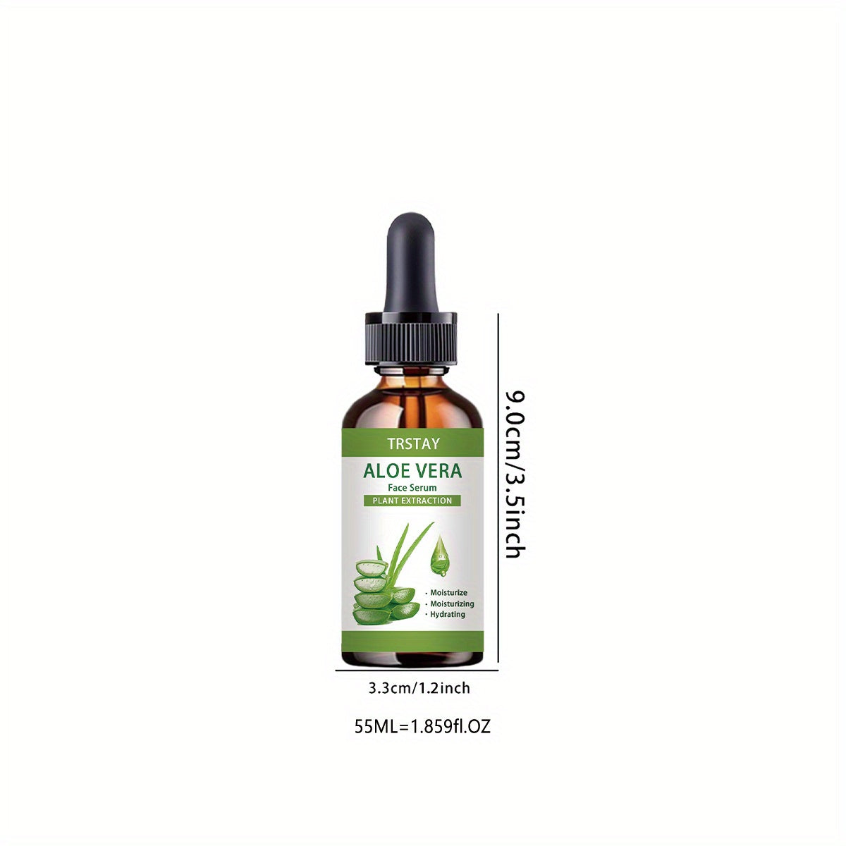 TRSTAY Aloe Vera Facial Essence with Plant Extract - Alcohol-Free Hypoallergenic Fragrance-Free Moisturizing Toner for All Light Beige Types, Soothes Irritation & Promotes Hydration, Aloe Vera Gel for Face, Skinsoothing Toner