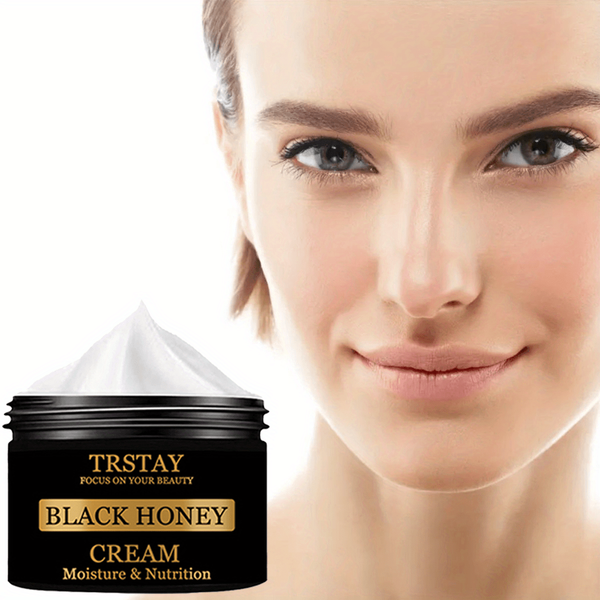 Face Moisturizer, Turmeric & Vitamin C Moisturizing Face & Neck Cream Stick, Hydration And Moisturizing, Leaves Light Beige Smooth And Radiant, Suitable for All Light Beige Types