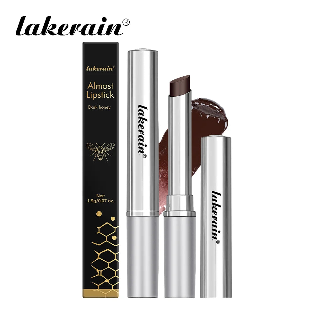 Organic Black Honey Lipstick Long Lasting Moisturizing Natural Lip Plumper Makeup Lip Plumping Gloss Cosmetics Exfoliating for Lip