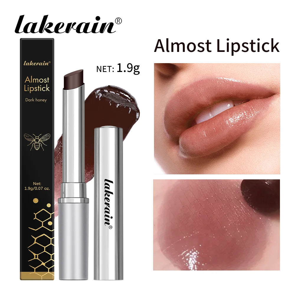 Organic Colorless Black Honey Lip Balm Lipstick Long Lasting Hygienic Moisturizing Lips Plumper Nourish Makeup Lip Care Cosmetics