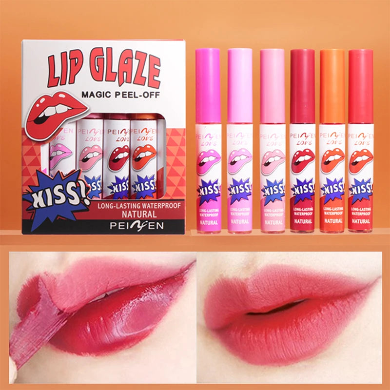 Tear lip gloss spot liquid lip gloss lip glaze does not fade do not touch cup box tear lip film parity
