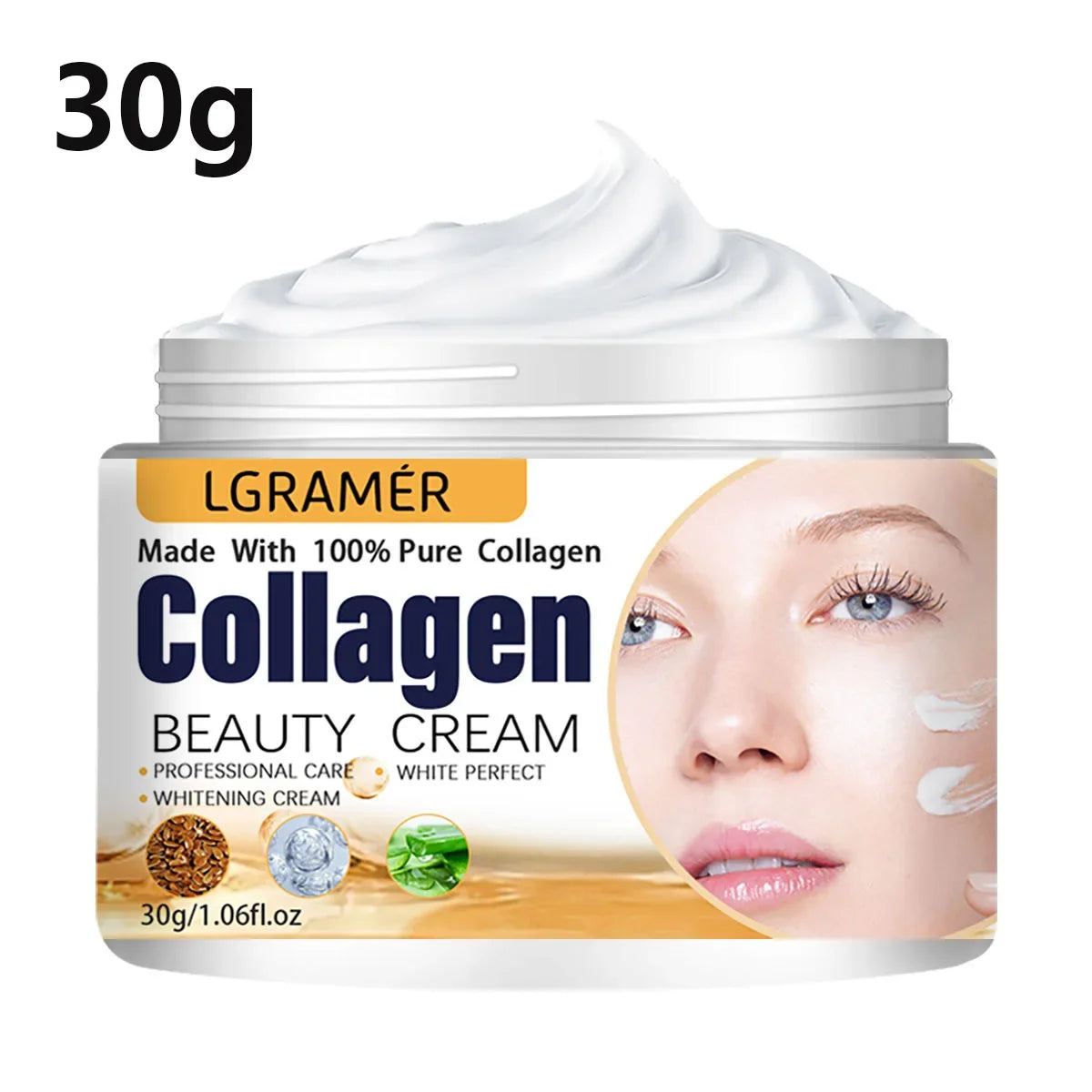 Organic Anti Wrinkle Cream Eye Cream Face Moisturizer Anti Aging Face Lifting Nourishing Repair Collagen Boost Cream Korean Essence
