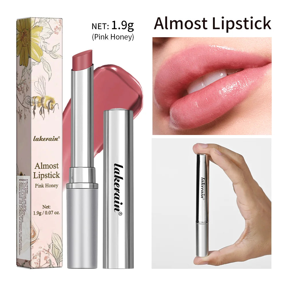 Organic Black Honey Lipstick Long Lasting Moisturizing Natural Lip Plumper Makeup Lip Plumping Gloss Cosmetics Exfoliating for Lip