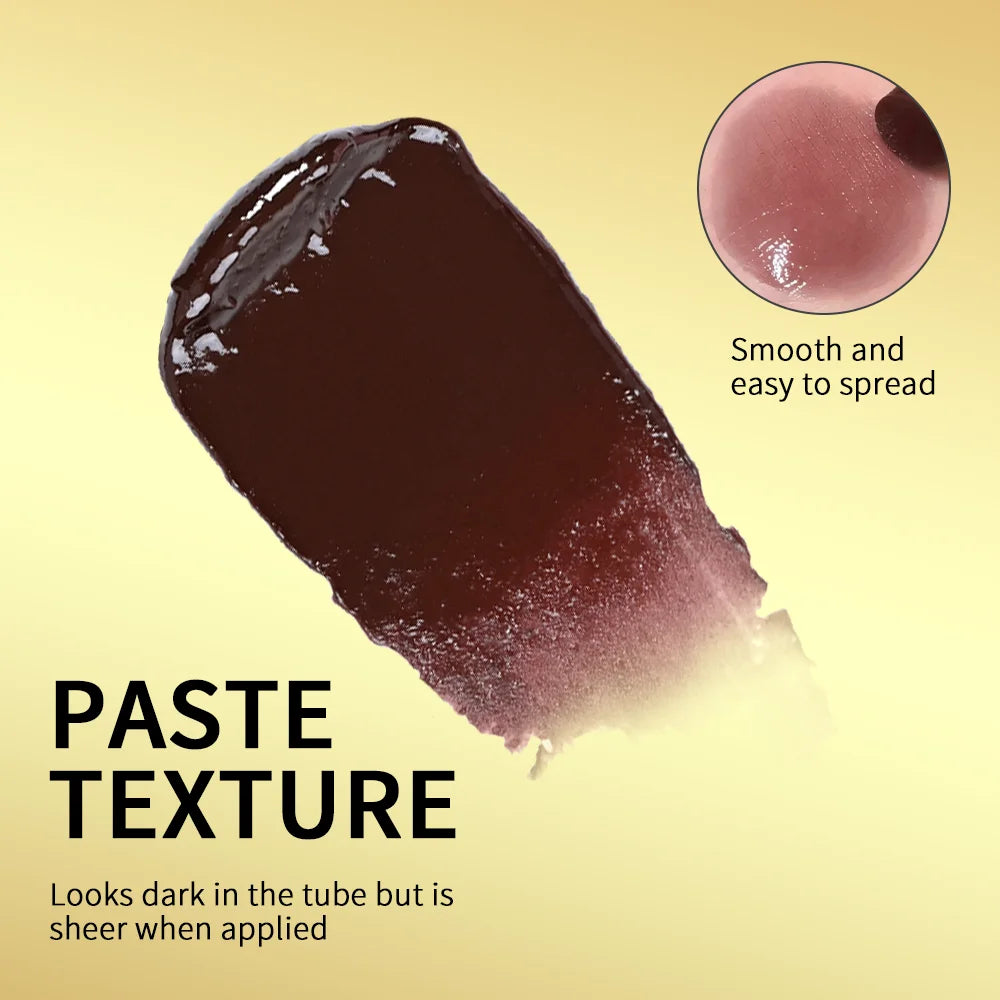 Organic Black Honey Lipstick Long Lasting Moisturizing Natural Lip Plumper Makeup Lip Plumping Gloss Cosmetics Exfoliating for Lip