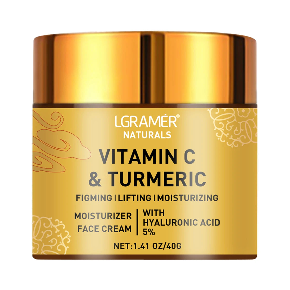 Organic Turmeric Vitamin C Face cream Retinol Moisturizing Firming Hyaluronic Lightening Repairing Smooth Skincare Whitening Creams