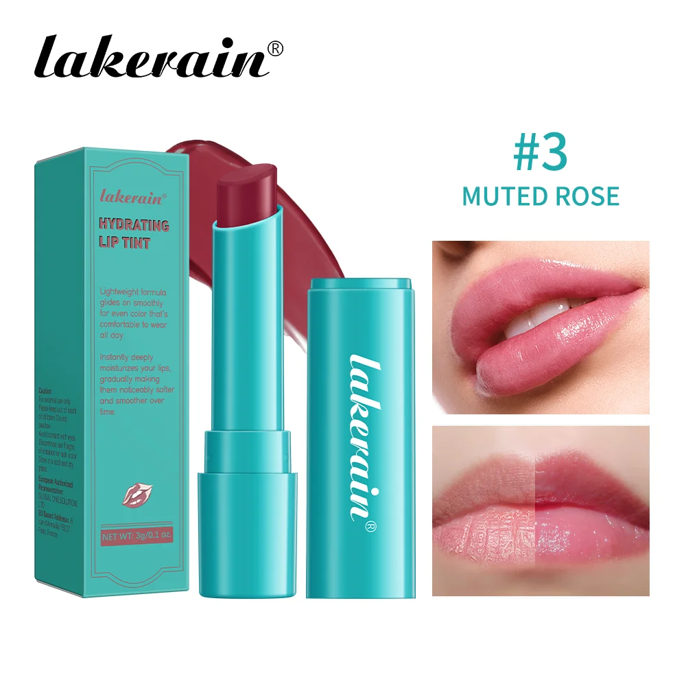 Organic Jelly Solid Lip Tint Cute Hydrating Mirror Red Brown Lipstick Clear Moisturizing Lips Tint Nature Nude Korea Lip Makeup Cosmetic