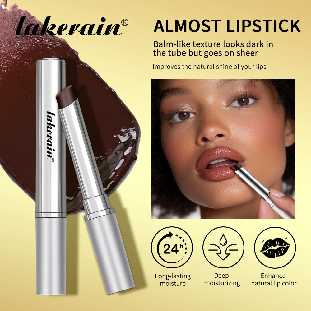 Organic Colorless Black Honey Lip Balm Lipstick Long Lasting Hygienic Moisturizing Lips Plumper Nourish Makeup Lip Care Cosmetics