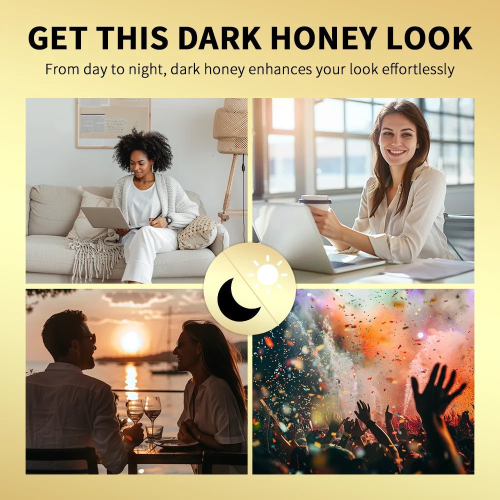 Organic Black Honey Lipstick Long Lasting Moisturizing Natural Lip Plumper Makeup Lip Plumping Gloss Cosmetics Exfoliating for Lip