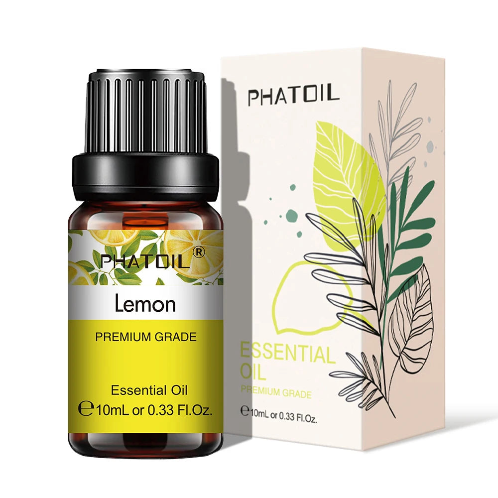 10ml Lavender Essential Oils Pure Natural for Diffuser humidifier Aromatherapy Jasmine Vanilla Aroma Oil for Skin Care, DIY Soap