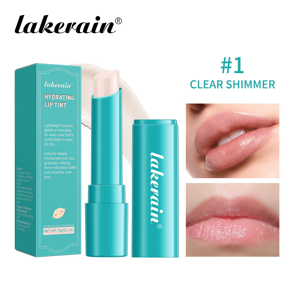 Organic Jelly Solid Lip Tint Cute Hydrating Mirror Red Brown Lipstick Clear Moisturizing Lips Tint Nature Nude Korea Lip Makeup Cosmetic