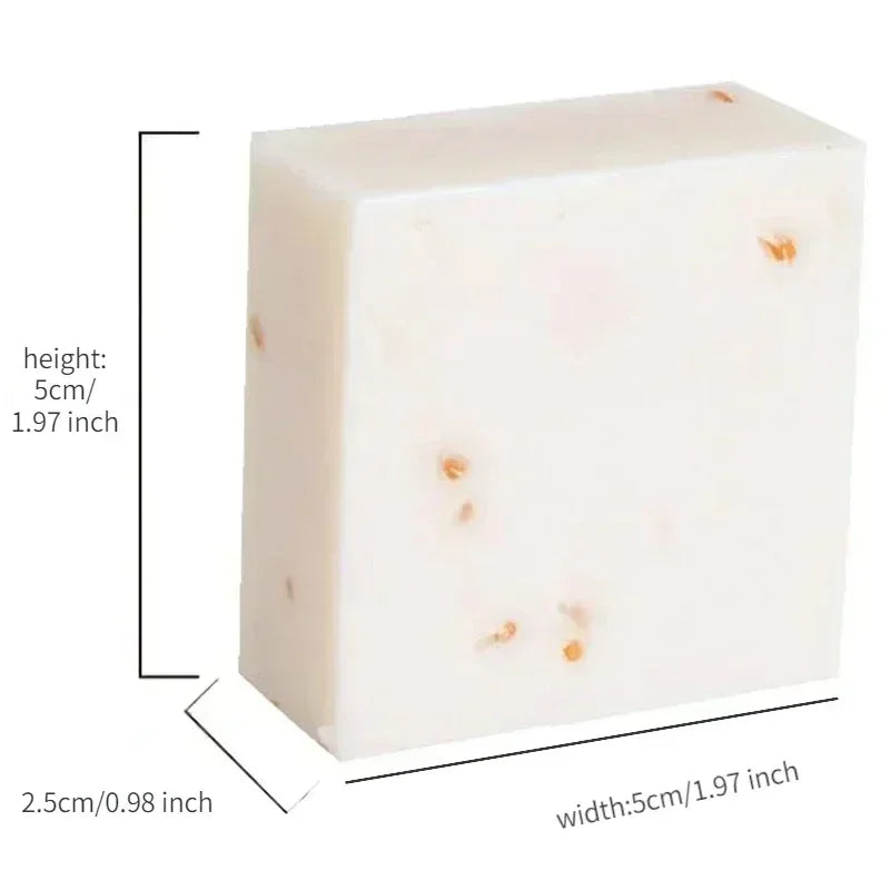 Organic Handmade JAM Rice Milk Goat Milk Soap Skin Lightening Beauty Soap
