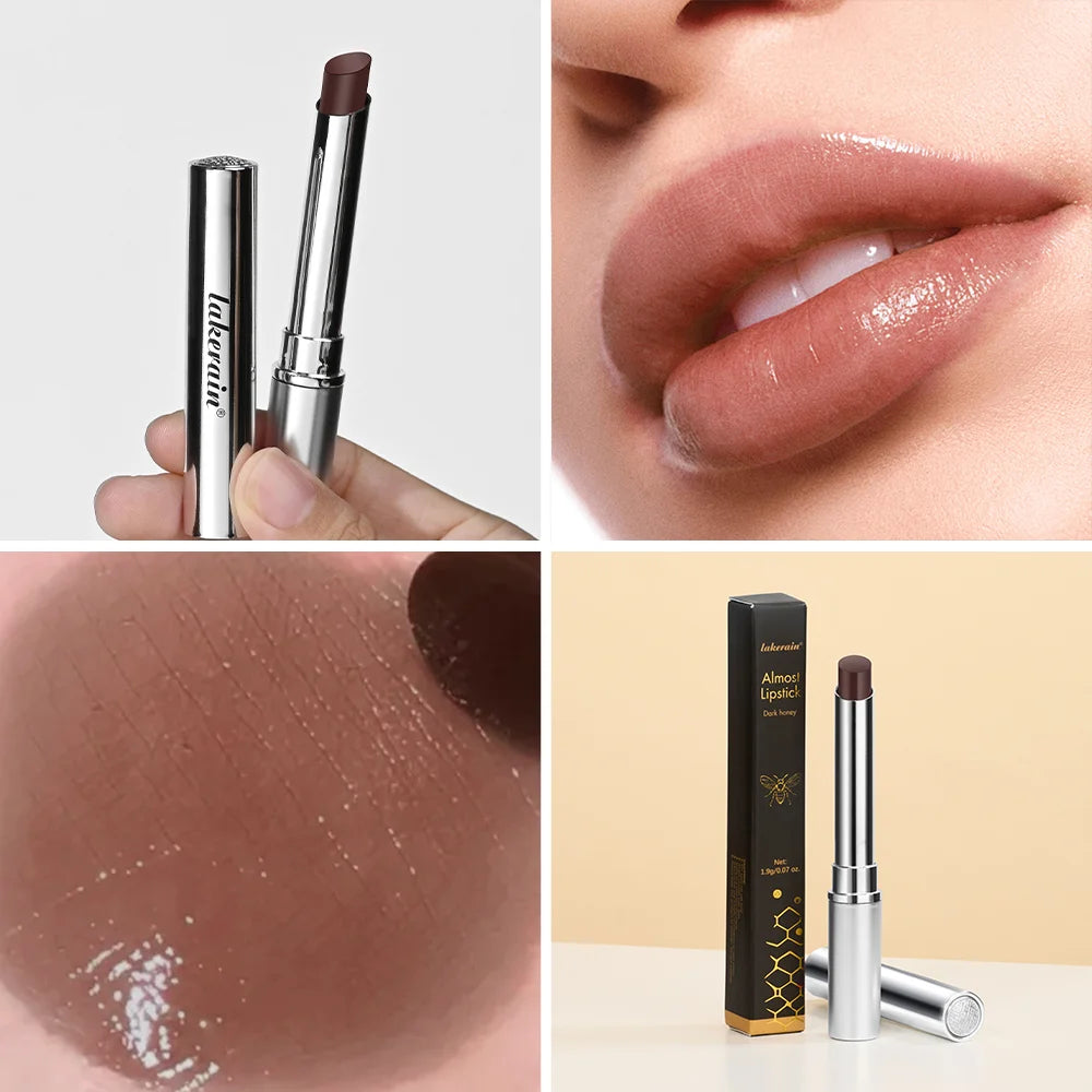 Organic Colorless Black Honey Lip Balm Lipstick Long Lasting Hygienic Moisturizing Lips Plumper Nourish Makeup Lip Care Cosmetics