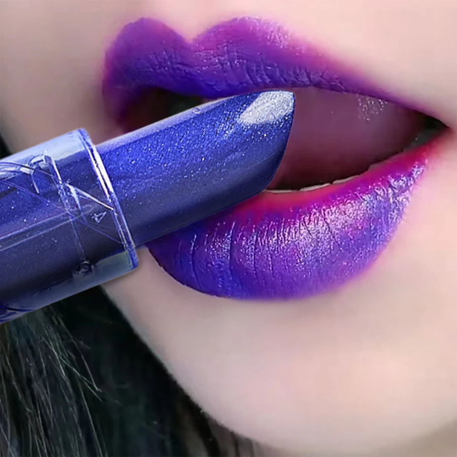 Blue Rose Lipstick Temperature Color Changing lipstic Moisturizing Female Makeup products Sexy Lip tint Gloss Shiny Lipsticks