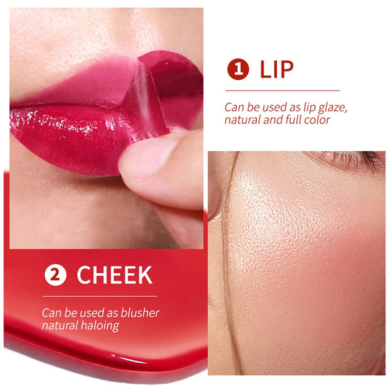 Tear lip gloss spot liquid lip gloss lip glaze does not fade do not touch cup box tear lip film parity