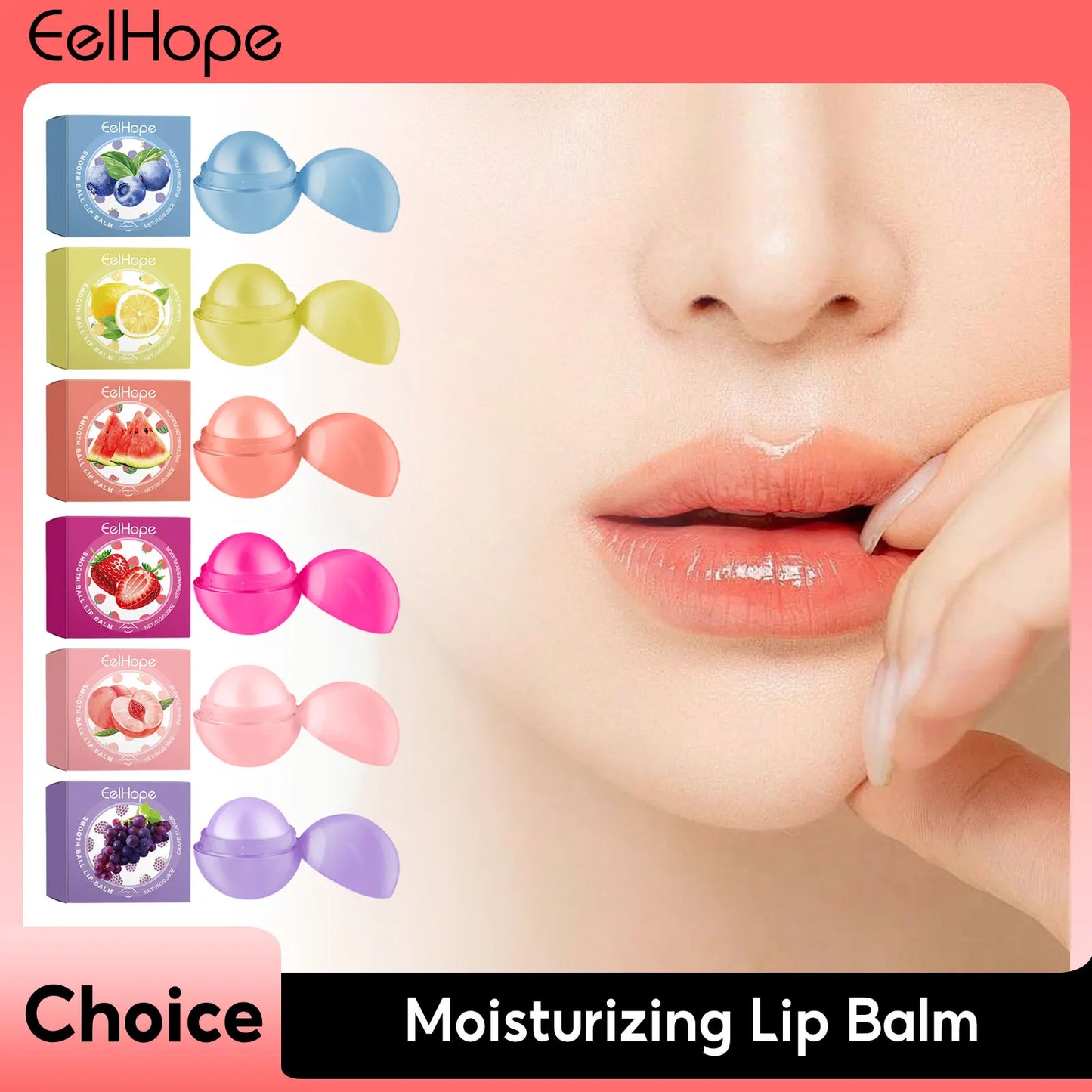 Organic Natural Fruit Lip Balm Moisturize Nourishing Long Lasting Hydrating Refreshing Sweet Tast Lipstick Plant Organic Care Cosmetics