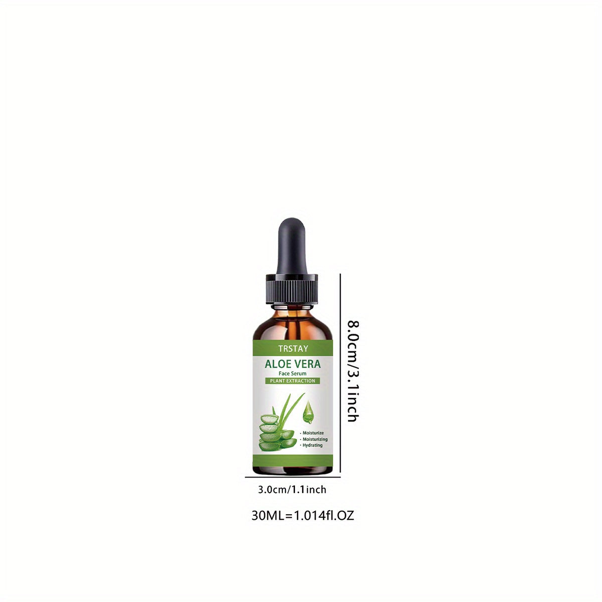 TRSTAY Aloe Vera Facial Essence with Plant Extract - Alcohol-Free Hypoallergenic Fragrance-Free Moisturizing Toner for All Light Beige Types, Soothes Irritation & Promotes Hydration, Aloe Vera Gel for Face, Skinsoothing Toner