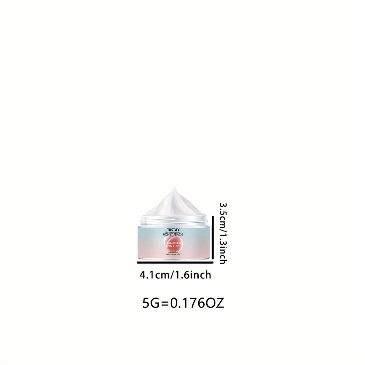 Peach Foot Cream, made from plant extracts, gently moisturizes and cares for hands and feet. Cleverly designed and consistently used, it leaves your feet soft and smooth