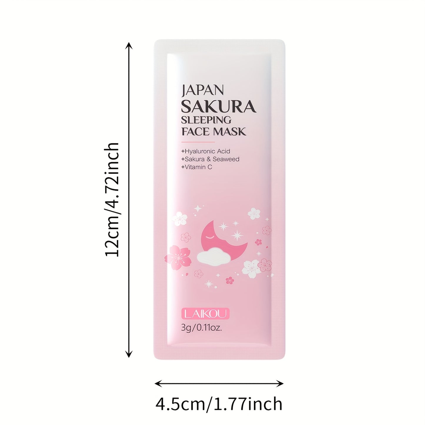 Cherry Blossom Sleeping Mask, a Travel Essential, Is a Leave-On, Overnight Hydration And Moisturizing Treatment That Brightens And Firms The Skin, Enhancing Complexion. It'S Available in a Portable Travel Size.