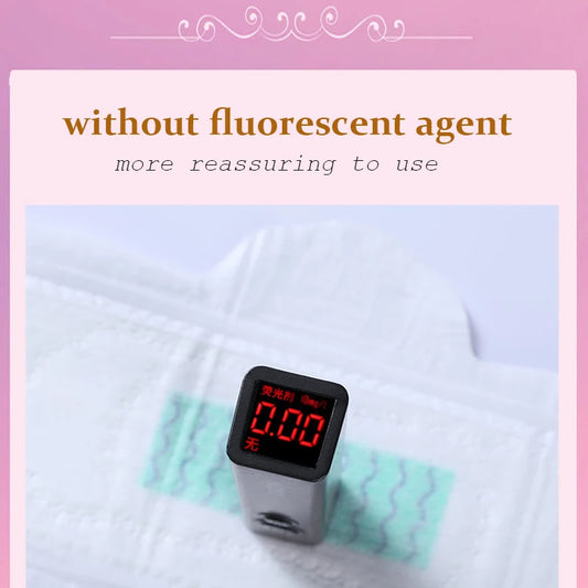 10 pack=100 pcs Feminine Organic Panty Liners Daily