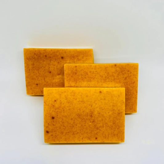 100g Organic Turmeric Hand Made Soap, Lemon Kojic Acid Soap, Shower and Facial Soap
