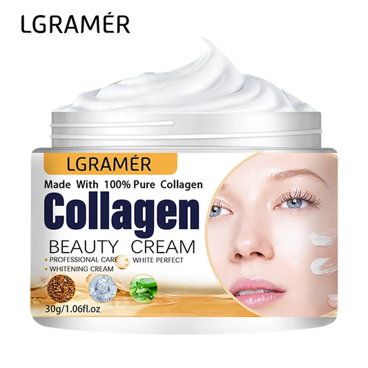 Organic Anti Wrinkle Cream Eye Cream Face Moisturizer Anti Aging Face Lifting Nourishing Repair Collagen Boost Cream Korean Essence
