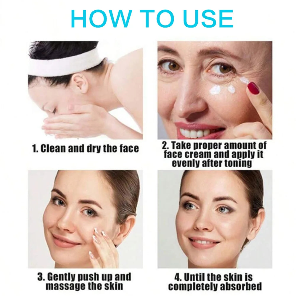 Organic Retinol Wrinkle Remover Face Cream Firming Lifting Anti Aging Fade Fine Lines Moisturizing Whitening Repair Skin Care Cosmetics