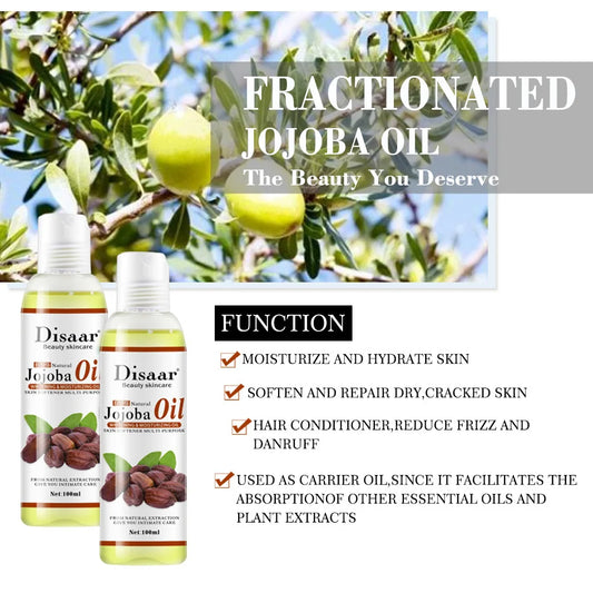 100ml Natural Organic Jojoba Oil Massage