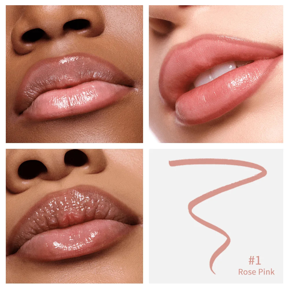 Organic waterproof Lip Liner Peel Off Tattoo