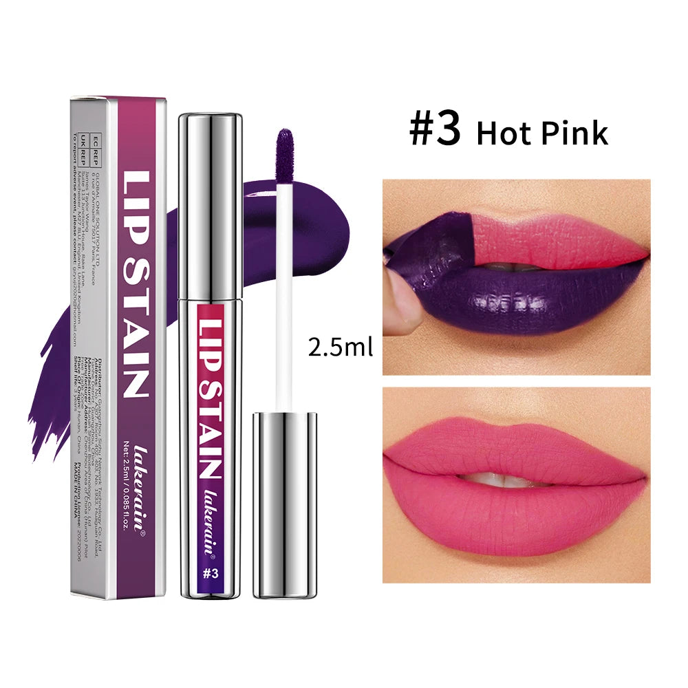 Organic Long Lasting Lip Inks Korean Matte Lip Tint Peel Off Matte