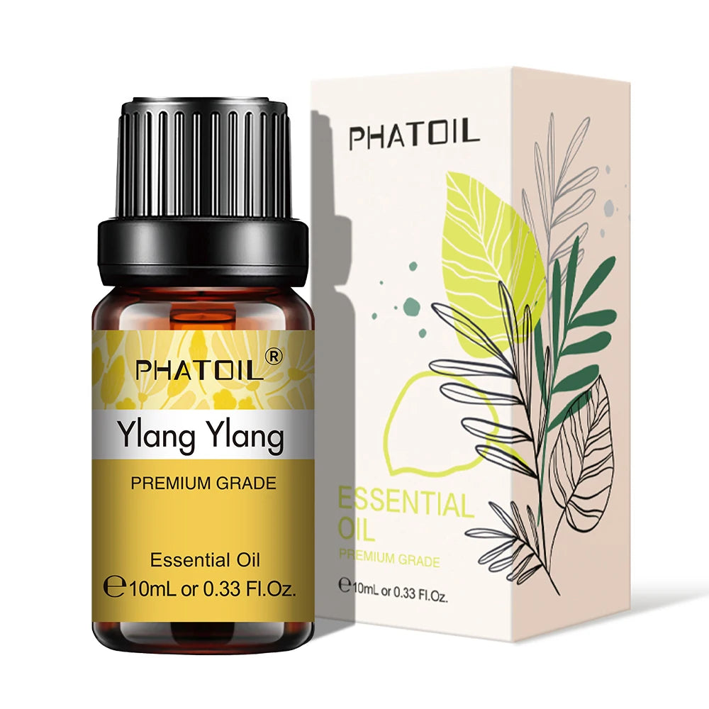 10ml Lavender Essential Oils Pure Natural for Diffuser humidifier Aromatherapy Jasmine Vanilla Aroma Oil for Skin Care, DIY Soap