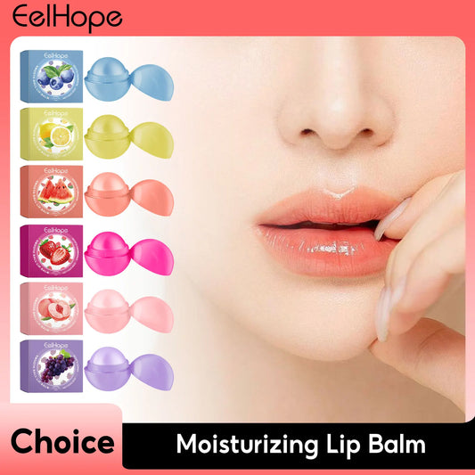 Organic Natural Fruit Lip Balm Moisturize Nourishing Long Lasting Hydrating Refreshing Sweet Tast Lipstick Plant Organic Care Cosmetics