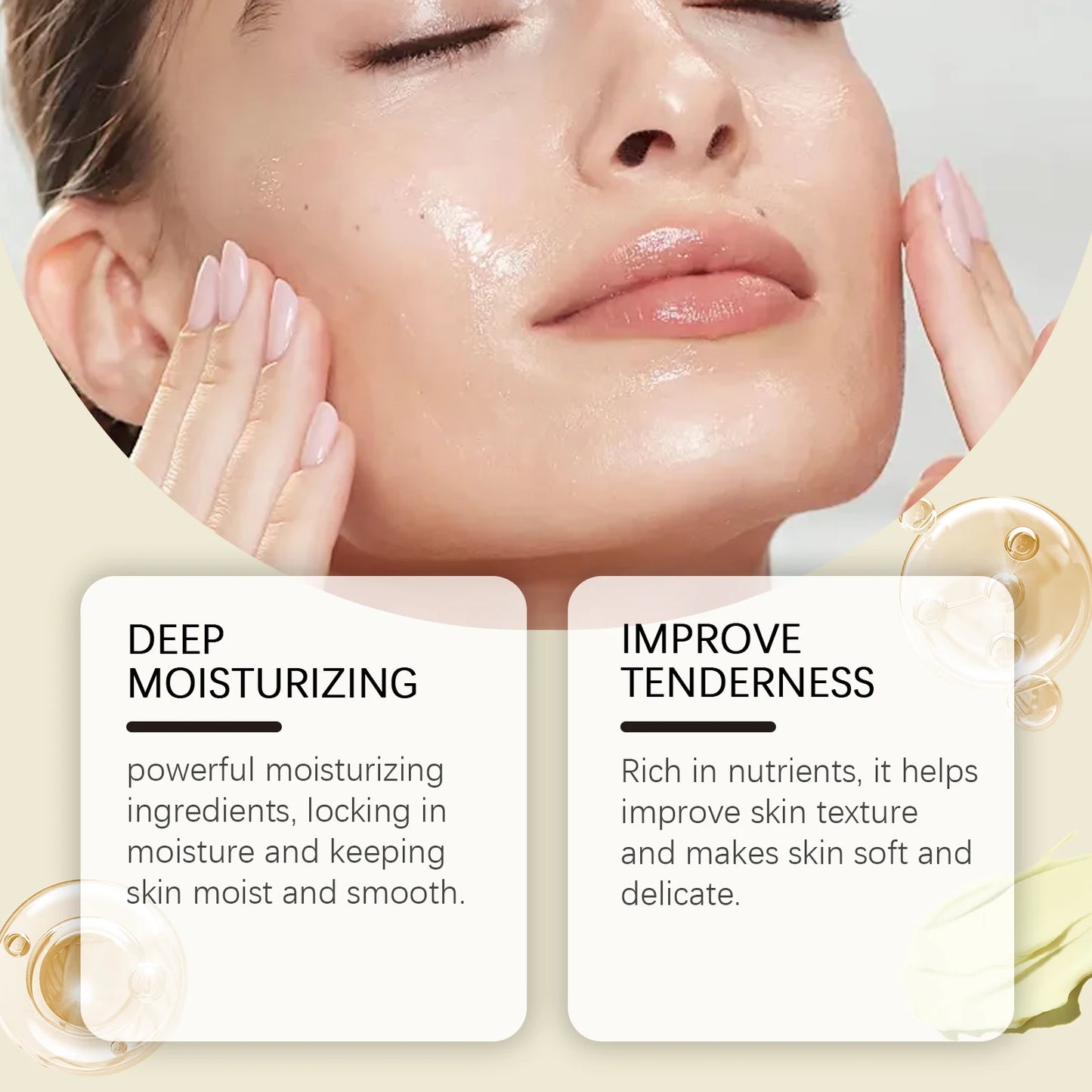 Organic Whipped Beef Tallow and Honey Balm Skin Face Moisturizer Fast Absorption Grass Fed Grass Finished Organic Face Cream Body Lotion